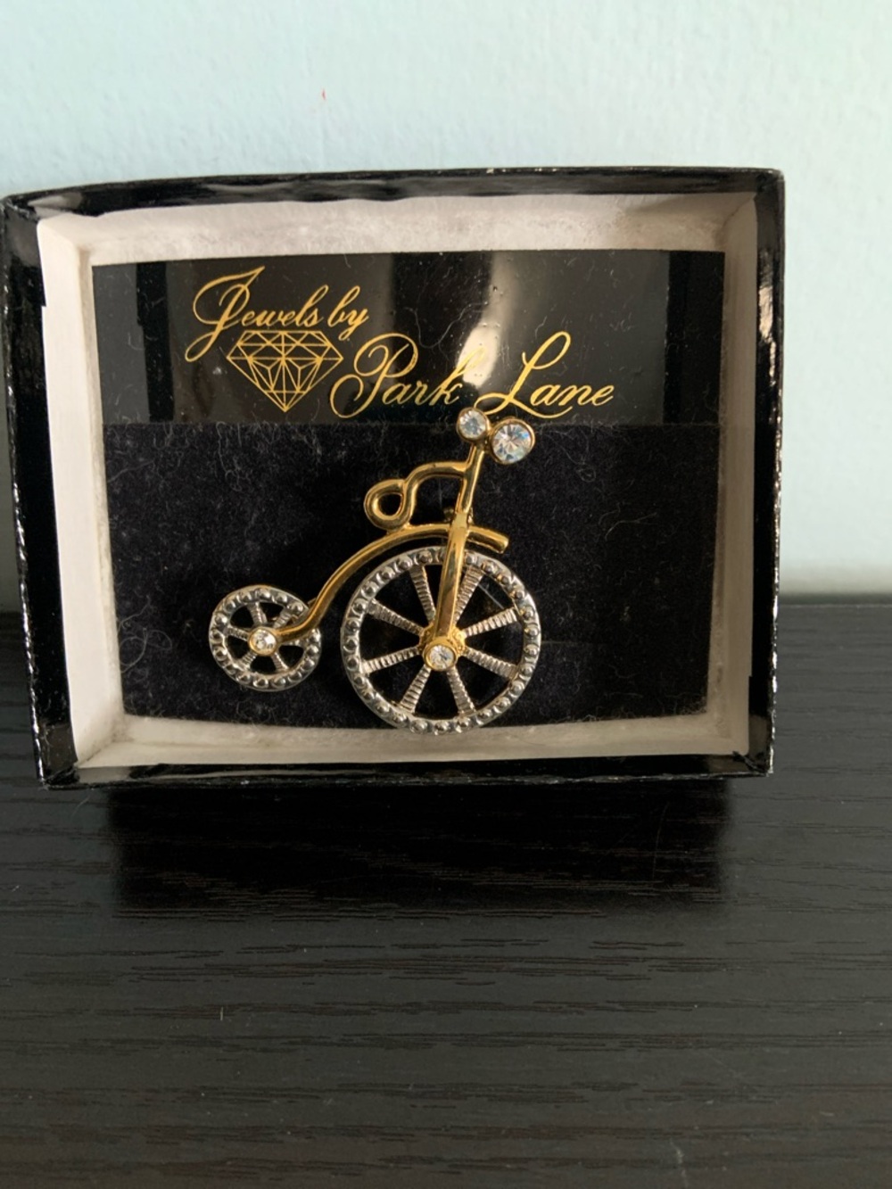 Bicycle Brooch by Park Lane,  New